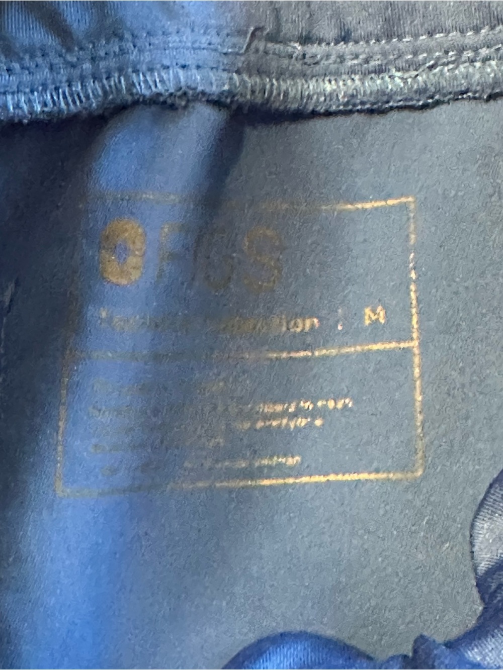 Figs Royal Blue scrub top and bottom - Picture 3 of 4